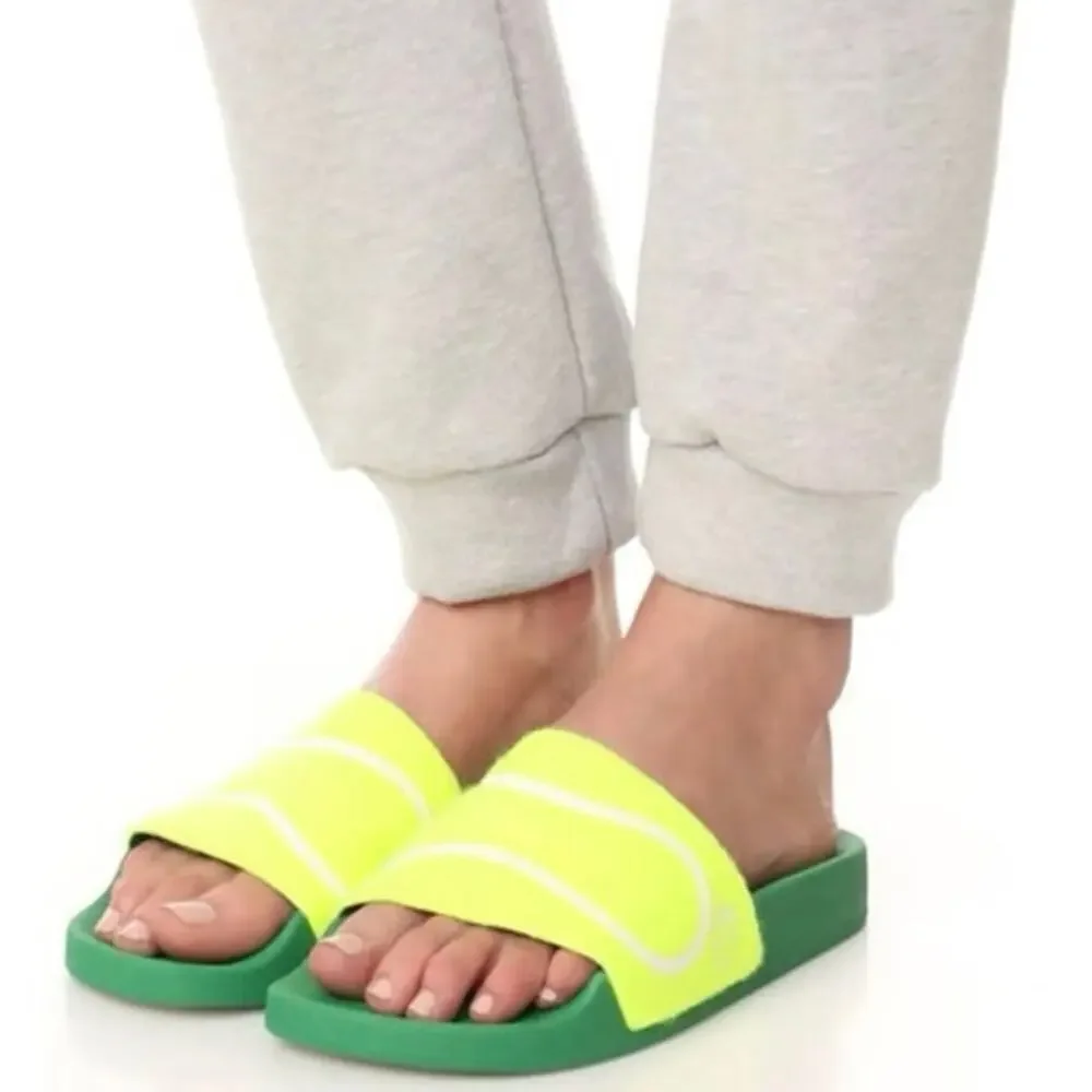 TORY BURCH Tennis Slide Sandals Size 5 New with Tag in Original Box MSRP $210